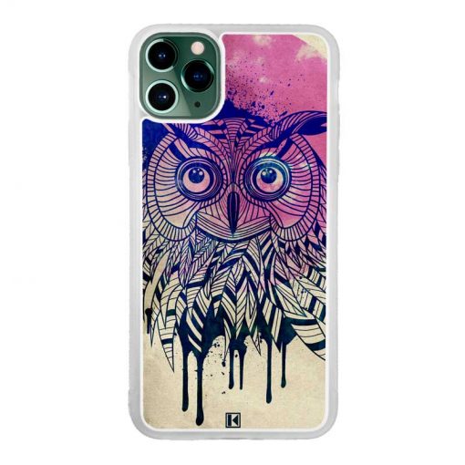 Coque iPhone 11 Pro Max – Owl face