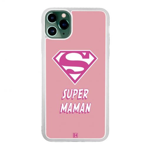 Coque iPhone 11 Pro Max – Super Maman