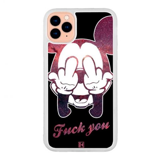 Coque iPhone 11 Pro – Mickey Fuck You