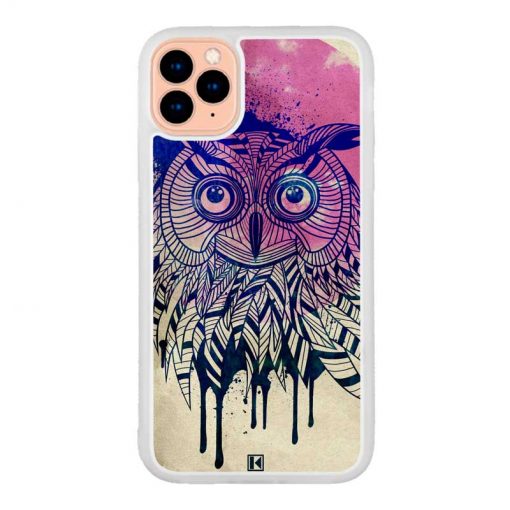 Coque iPhone 11 Pro – Owl face