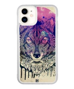 Coque iPhone 11 – Wolf Face