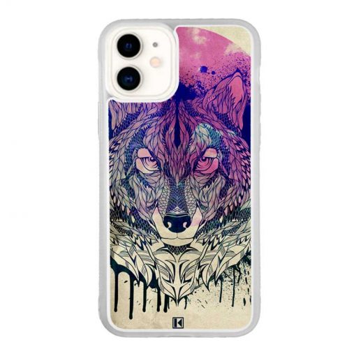 Coque iPhone 11 – Wolf Face