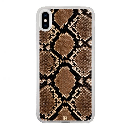 Coque iPhone Xs Max – Python leather