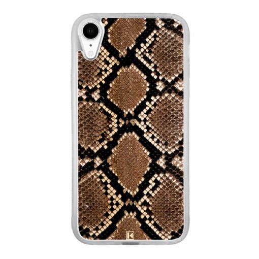 Coque iPhone Xr – Python leather