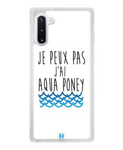 Coque Galaxy Note 10 – Je peux pas j'ai aqua poney