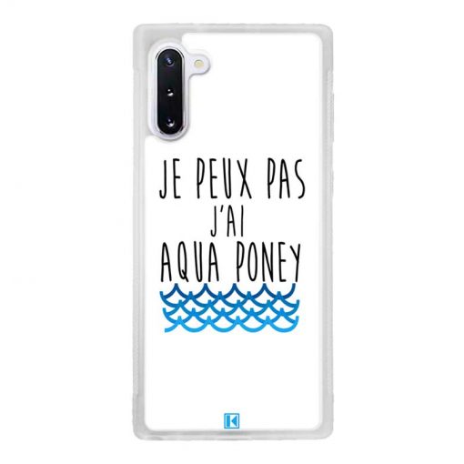 Coque Galaxy Note 10 – Je peux pas j'ai aqua poney