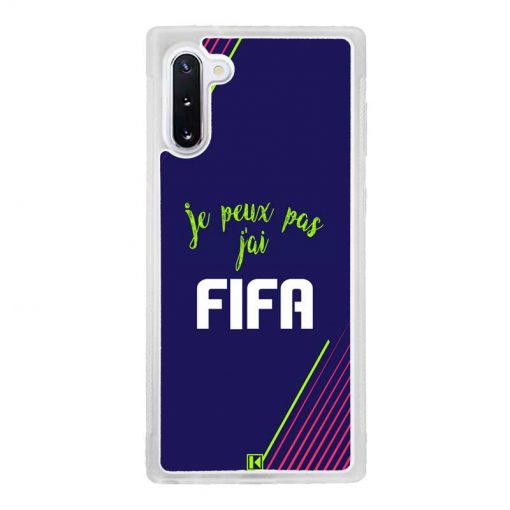 Coque Galaxy Note 10 – Je peux pas j'ai FIFA