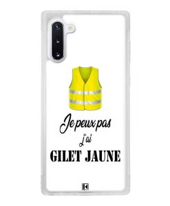 Coque Galaxy Note 10 – Je peux pas j'ai Gilet jaune