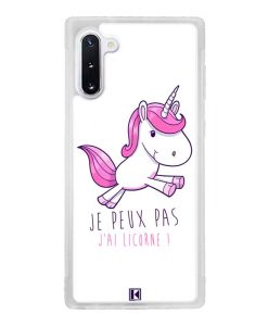 Coque Galaxy Note 10 – Je peux pas j'ai Licorne