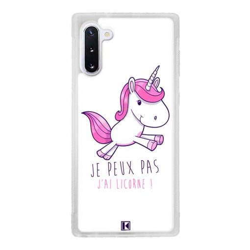 Coque Galaxy Note 10 – Je peux pas j'ai Licorne