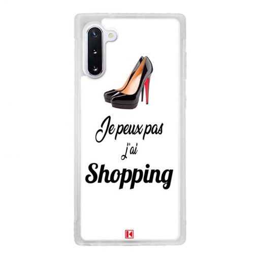 Coque Galaxy Note 10 – Je peux pas j'ai Shopping