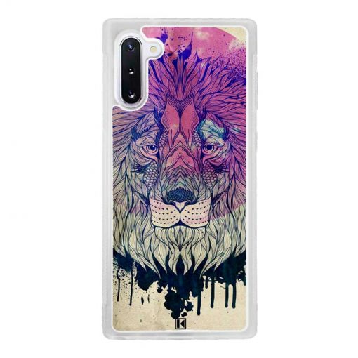 Coque Galaxy Note 10 – Lion Face