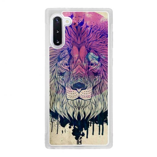 Coque Galaxy Note 10 – Lion Face