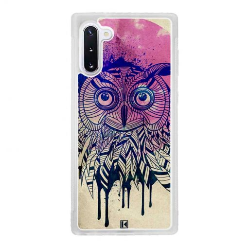 Coque Galaxy Note 10 – Owl face