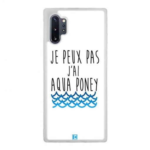 Coque Galaxy Note 10 Plus – Je peux pas j'ai aqua poney