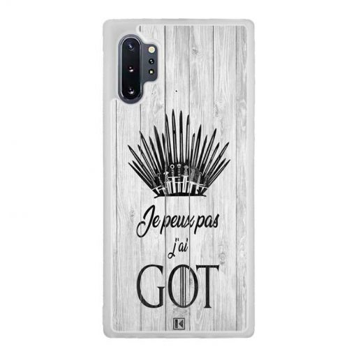 Coque Galaxy Note 10 Plus – Je peux pas j'ai Game of Thrones