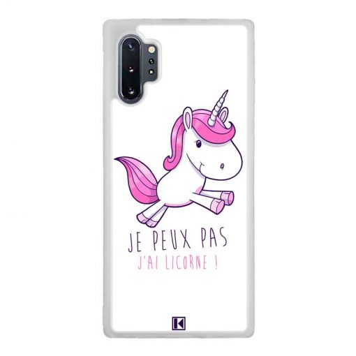 Coque Galaxy Note 10 Plus – Je peux pas j'ai Licorne