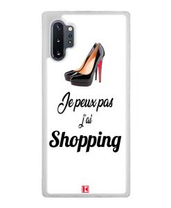 Coque Galaxy Note 10 Plus – Je peux pas j'ai Shopping