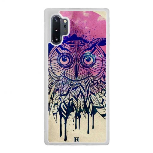 Coque Galaxy Note 10 Plus – Owl face
