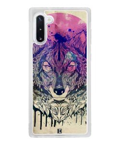 Coque Galaxy Note 10 – Wolf Face