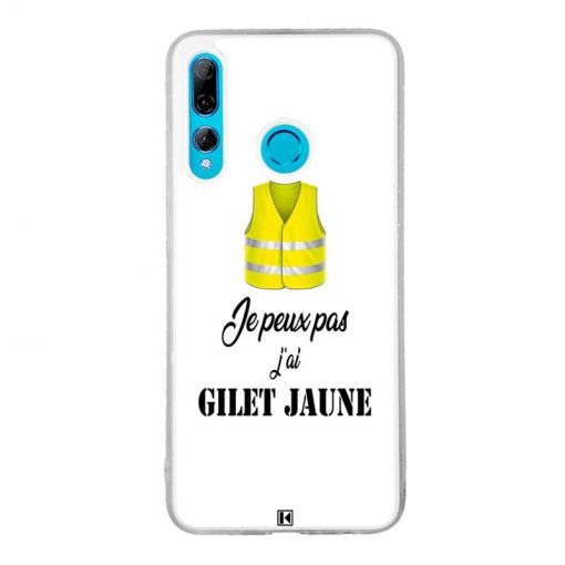 Coque Huawei P Smart Plus 2019 – Je peux pas j'ai Gilet jaune