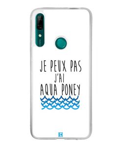 Coque Huawei P Smart Z – Je peux pas j'ai aqua poney