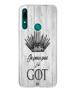Coque Huawei P Smart Z – Je peux pas j'ai Game of Thrones