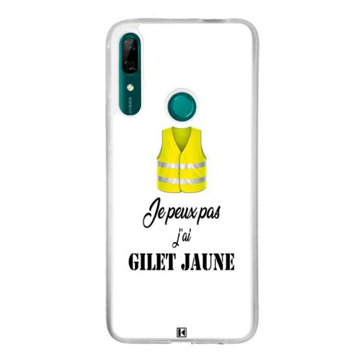 Coque Huawei P Smart Z – Je peux pas j'ai Gilet jaune