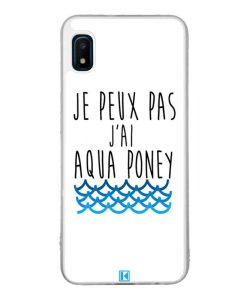 Coque Galaxy A10e – Je peux pas j'ai aqua poney