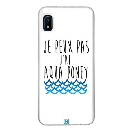 Coque Galaxy A10e – Je peux pas j'ai aqua poney