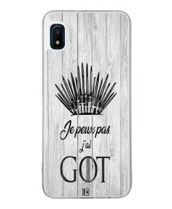 Coque Galaxy A10e – Je peux pas j'ai Game of Thrones