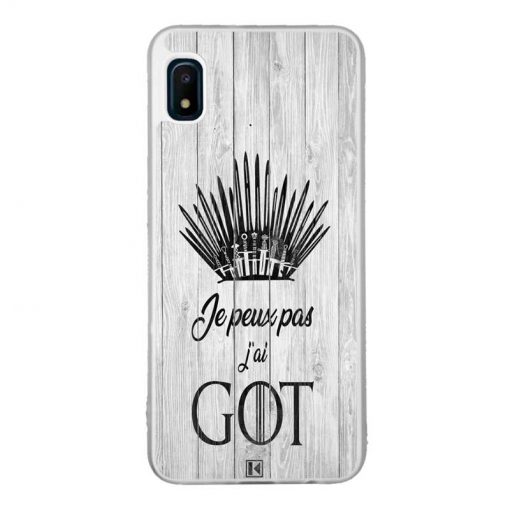 Coque Galaxy A10e – Je peux pas j'ai Game of Thrones