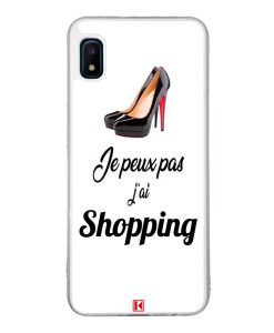 Coque Galaxy A10e – Je peux pas j'ai Shopping