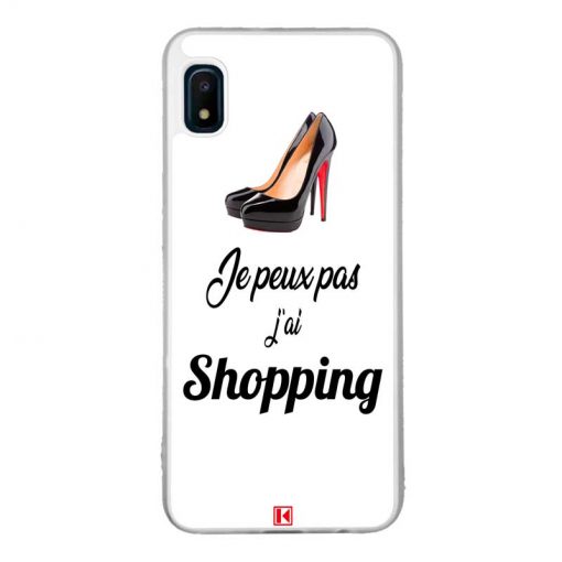 Coque Galaxy A10e – Je peux pas j'ai Shopping