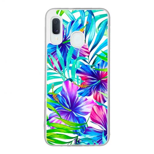 Coque Galaxy A20e – Exotic flowers