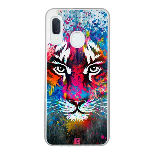 Coque Galaxy A20e – Exotic tiger