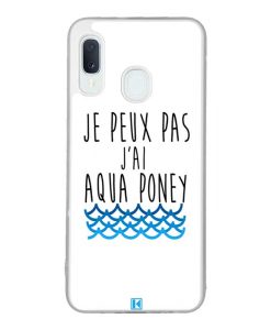 Coque Galaxy A20e – Je peux pas j'ai aqua poney