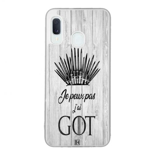 Coque Galaxy A20e – Je peux pas j'ai Game of Thrones