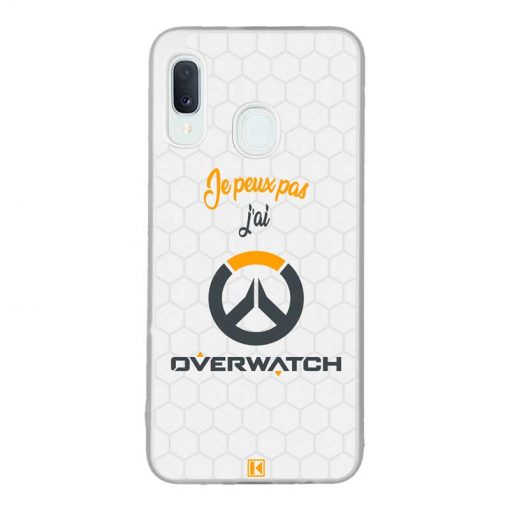 Coque Galaxy A20e – Je peux pas j'ai Overwatch