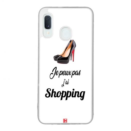 Coque Galaxy A20e – Je peux pas j'ai Shopping