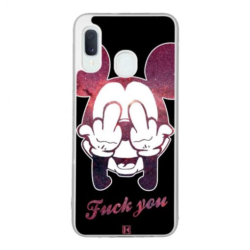 Coque Galaxy A20e – Mickey Fuck You