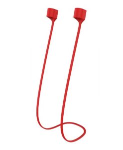 theklips-cordon-silicone-magnetique-pour-airpods-rouge