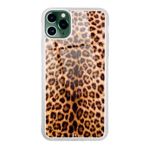 theklips-coque-iphone-11-pro-leopard-leather-en-verre-trempe