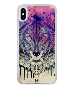 theklips-coque-iphone-x-iphone-xs-max-wolf-face