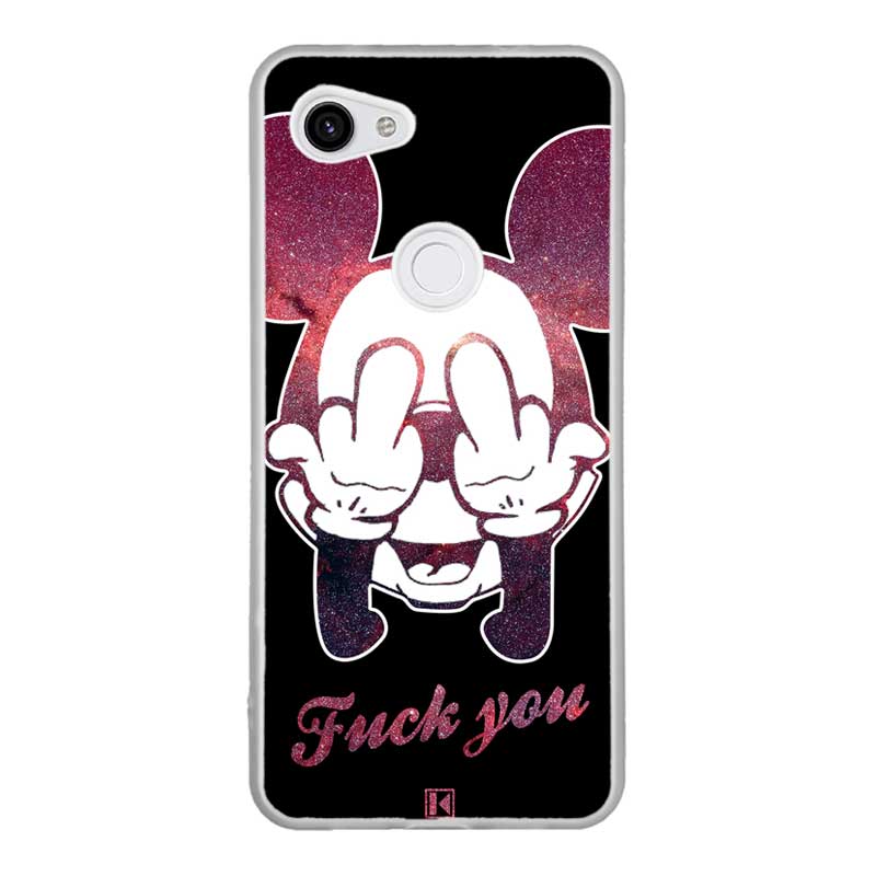 theklips-coque-google-pixel-3a-mickey-fuck-you Coque Google Pixel 3A – Mickey Fuck You