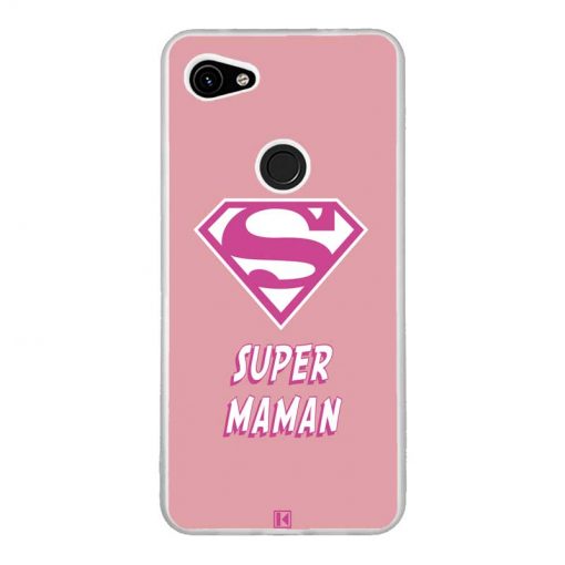 Coque Google Pixel 3A XL – Super Maman