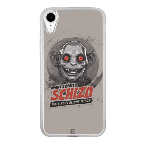 Coque iPhone Xr – Gollum Schizo