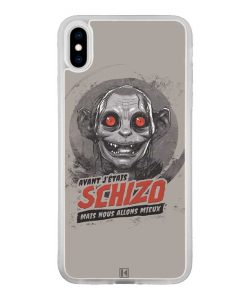 Coque iPhone Xs Max – Gollum Schizo