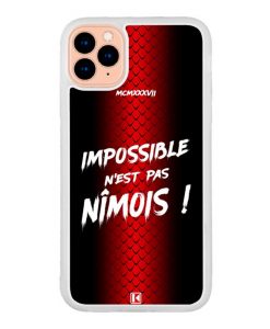 Coque iPhone 11 Pro – Impossible n'est pas Nîmois