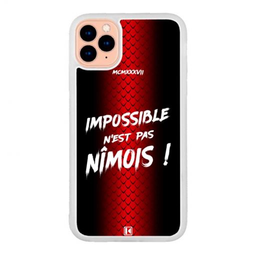 Coque iPhone 11 Pro – Impossible n'est pas Nîmois